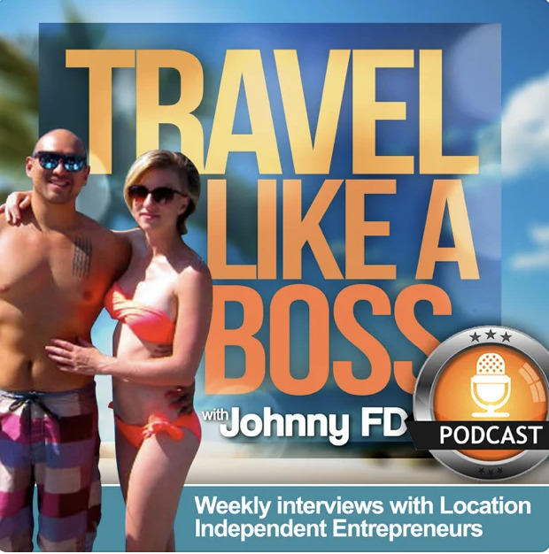 digital nomad podcast - Travel Like a Boss