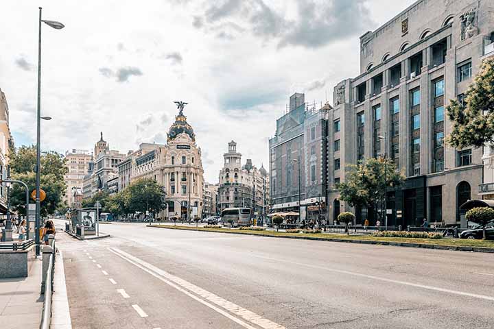 best digital nomad cities in Europe - Madrid, Spain