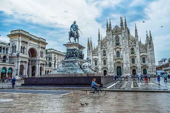 best digital nomad cities in Europe - Milan, Italy