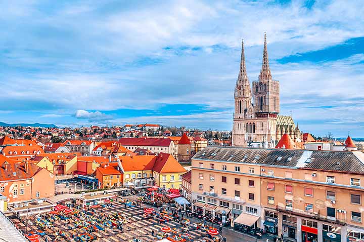 best digital nomad cities in Europe - Zagreb, Croatia