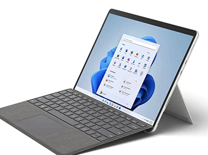 best laptops for digital nomads - microsoft surface pro 8