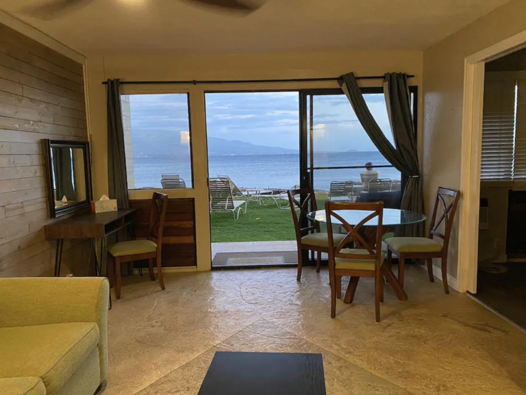 maui airbnb oceanfront condo