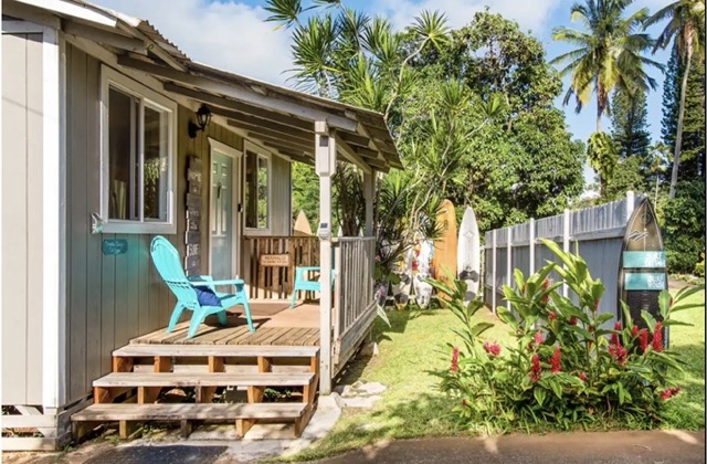 colorful surf cottage