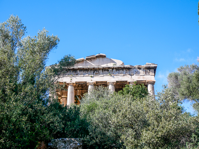 athens for digital nomads - temple