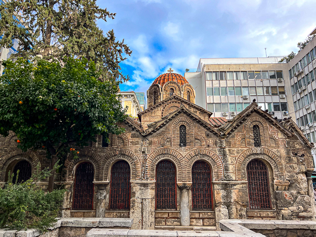 athens for digital nomads - church