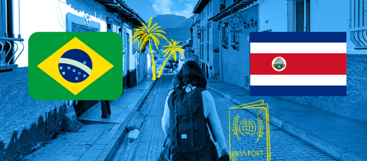 brazil digital nomad visa vs. costa rica digital nomad visa
