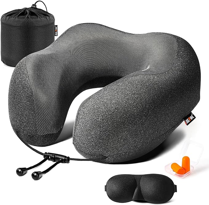 memory foam travel pillow - digital nomad gifts