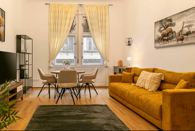 cozy one-bedroom in central budapest - budapest long-term rentals