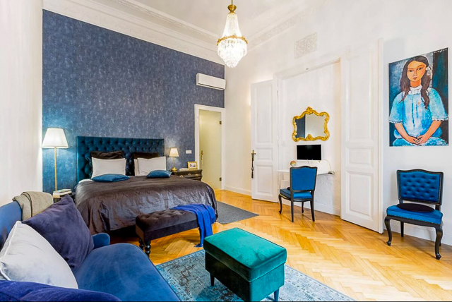 elegant one-bedroom - budapest long-term rentals