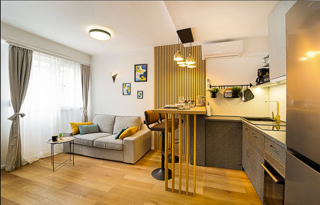 renovated studio near center - split long-term rentals