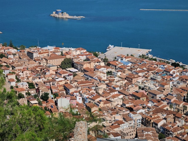 nafplio - best cities in greece for digital nomads