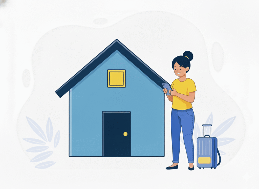 hotels vs. vacation rentals digital nomad accommodations